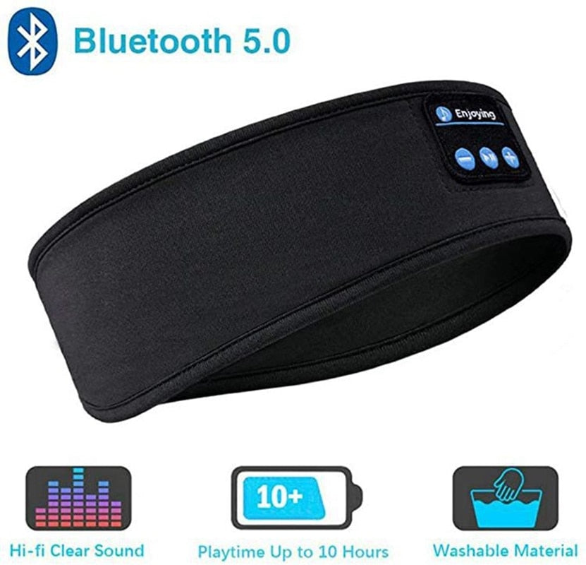 Fone de Ouvido Elástico Bluetooth Sem Fio