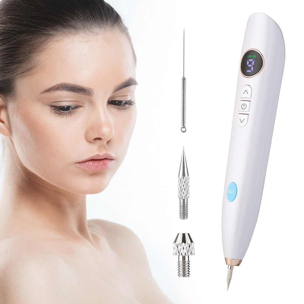 Kit Caneta de Plasma a Laser para remoção de Sarnas, Cravos e Verrugas